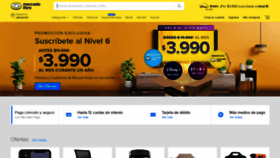 What Mercadolibre.cl website looked like in 2022 (1 year ago)