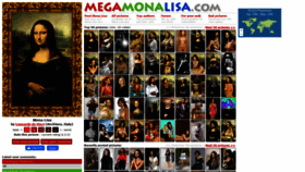 What Megamonalisa.com website looked like in 2022 (1 year ago)