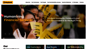 What Maybank.com.my website looked like in 2022 (1 year ago)