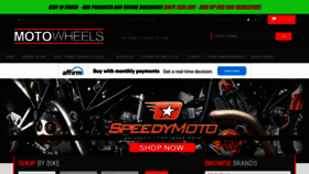 What Motowheels.com website looked like in 2022 (1 year ago)