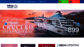What Megatravel.com.mx website looked like in 2022 (1 year ago)