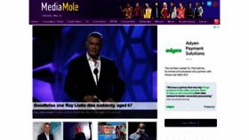 What Mediamole.co.uk website looked like in 2022 (1 year ago)