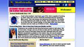 What Medfriendly.com website looked like in 2022 (1 year ago)
