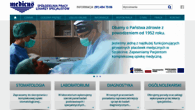 What Medicus.szczecin.pl website looked like in 2022 (1 year ago)