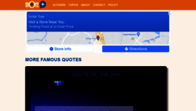 What Morefamousquotes.com website looked like in 2022 (2 years ago)