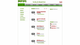 What Mustafaulas.com website looked like in 2022 (1 year ago)