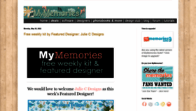 What Mymemoriesblog.com website looked like in 2022 (1 year ago)