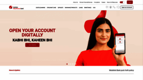 What Mobilinkbank.com website looked like in 2022 (1 year ago)