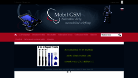 What Mobil-gsm.sk website looked like in 2022 (1 year ago)