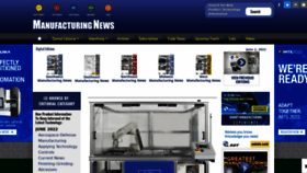 What Mfgnewsweb.com website looked like in 2022 (1 year ago)