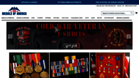 What Medalsofamerica.com website looked like in 2022 (3 years ago)