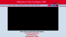 What Misscaribbean.info website looked like in 2022 (2 years ago)