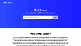 What Mp3juice.wtf website looked like in 2022 (1 year ago)