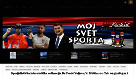 What Mojsvetsporta.net website looked like in 2022 (1 year ago)