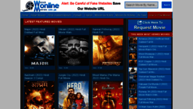 What Moviesmanha.com website looked like in 2022 (1 year ago)