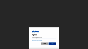 What Mytime.slalom.com website looked like in 2022 (1 year ago)