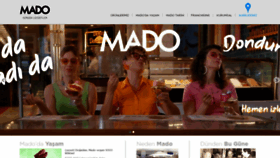 What Mado.com.tr website looked like in 2022 (1 year ago)