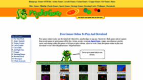 What Megafungames.com website looked like in 2022 (1 year ago)