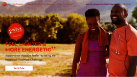 What Metamucil.com website looked like in 2022 (3 years ago)