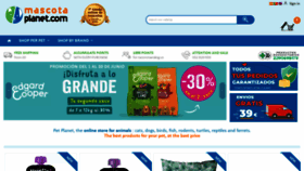 What Mascotaplanet.com website looked like in 2022 (3 years ago)