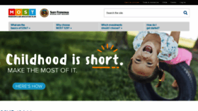 What Missourimost.org website looked like in 2022 (3 years ago)