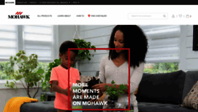 What Mohawkflooring.com website looked like in 2022 (1 year ago)