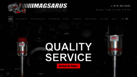 What Magsarus.com website looked like in 2022 (1 year ago)