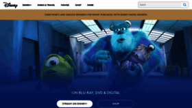 What Monstersinc.com website looked like in 2022 (1 year ago)
