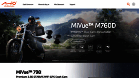 What Mio.com website looked like in 2022 (1 year ago)