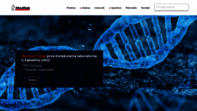 What Medilab.rs website looked like in 2022 (3 years ago)