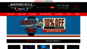 What Motorcycleledlights.com website looked like in 2022 (1 year ago)