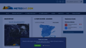 What Meteosat.com website looked like in 2022 (1 year ago)