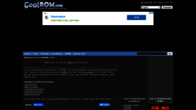 What M.coolrom.com website looked like in 2022 (1 year ago)