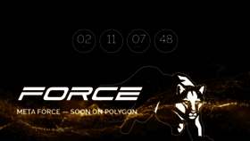 What Meta-force.space website looked like in 2022 (1 year ago)