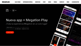 What Megatlon.com website looked like in 2022 (1 year ago)