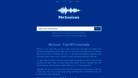 What Mp3juices.link website looked like in 2022 (1 year ago)