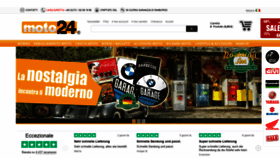 What Moto24.it website looked like in 2022 (1 year ago)