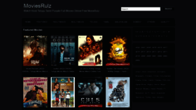 What Moviesrulz.me website looked like in 2022 (1 year ago)