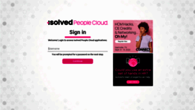 What Myisolved.com website looked like in 2022 (1 year ago)