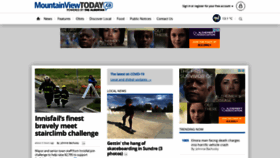 What Mountainviewtoday.ca website looked like in 2022 (1 year ago)