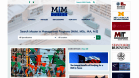What Mim-guide.com website looked like in 2022 (1 year ago)