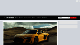 What Motortrend.com website looked like in 2022 (1 year ago)