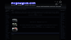 What Megawypas.com website looked like in 2022 (1 year ago)