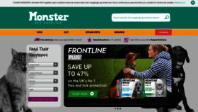 What Monsterpetsupplies.co.uk website looked like in 2022 (1 year ago)