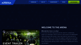 What Mecharena.gg website looked like in 2022 (1 year ago)