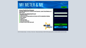 What Mymeterandme.com website looked like in 2022 (1 year ago)