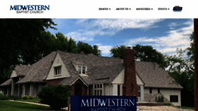 What Midwesternbaptistchurch.org website looked like in 2022 (1 year ago)