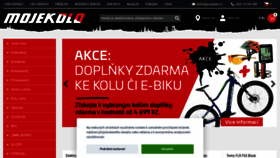 What Mojekolo.cz website looked like in 2022 (1 year ago)