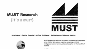 What Must.co.in website looked like in 2022 (3 years ago)