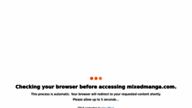 What Mixedmanga.com website looked like in 2022 (1 year ago)